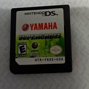 Nintendo DS Yamaha suoercross game